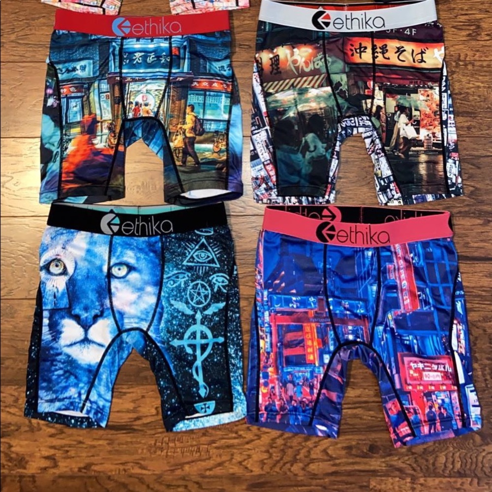 Youth Size L Ethika. Lot of (8) pairs